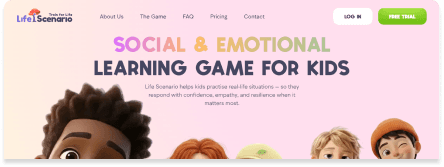 Life Scenario: Learning Game for Kids